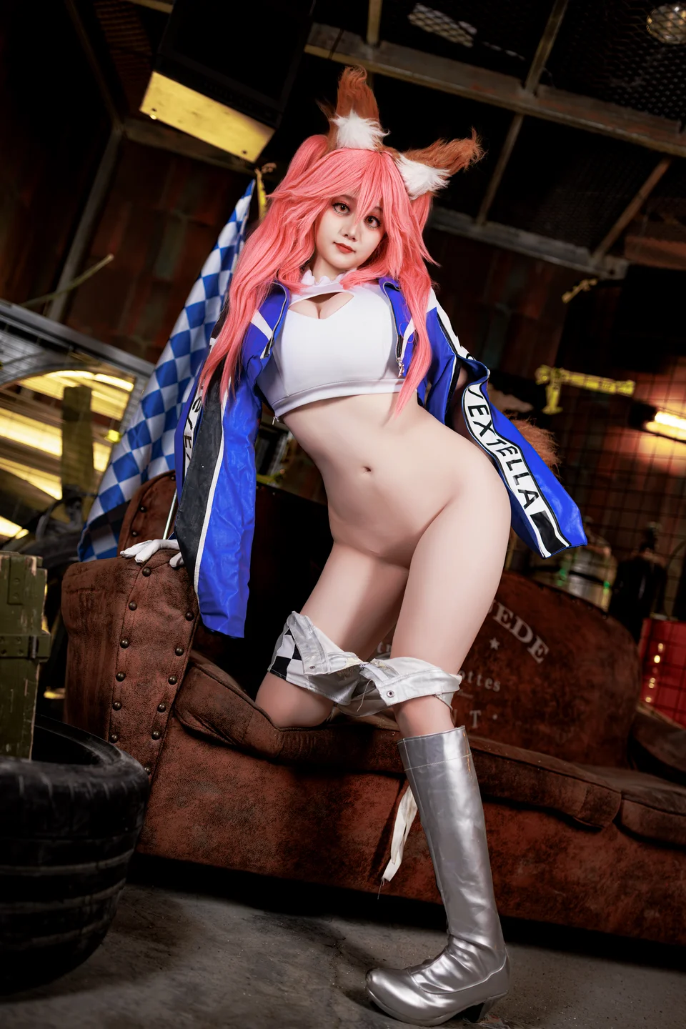 a-xue-xue - No.078 Fate/Grand Order Tamamo-no-Mae Racing [90P, (90 photos) - A Xue Xue (阿雪雪) - Photo 7 of 90