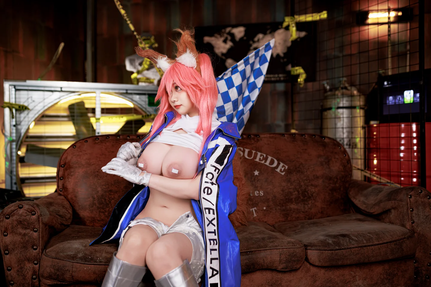 a-xue-xue - No.078 Fate/Grand Order Tamamo-no-Mae Racing [90P, (90 photos) - A Xue Xue (阿雪雪) - Photo 19 of 90