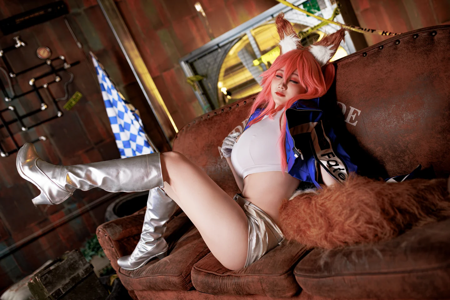 a-xue-xue - No.078 Fate/Grand Order Tamamo-no-Mae Racing [90P, (90 photos) - A Xue Xue (阿雪雪) - Photo 24 of 90