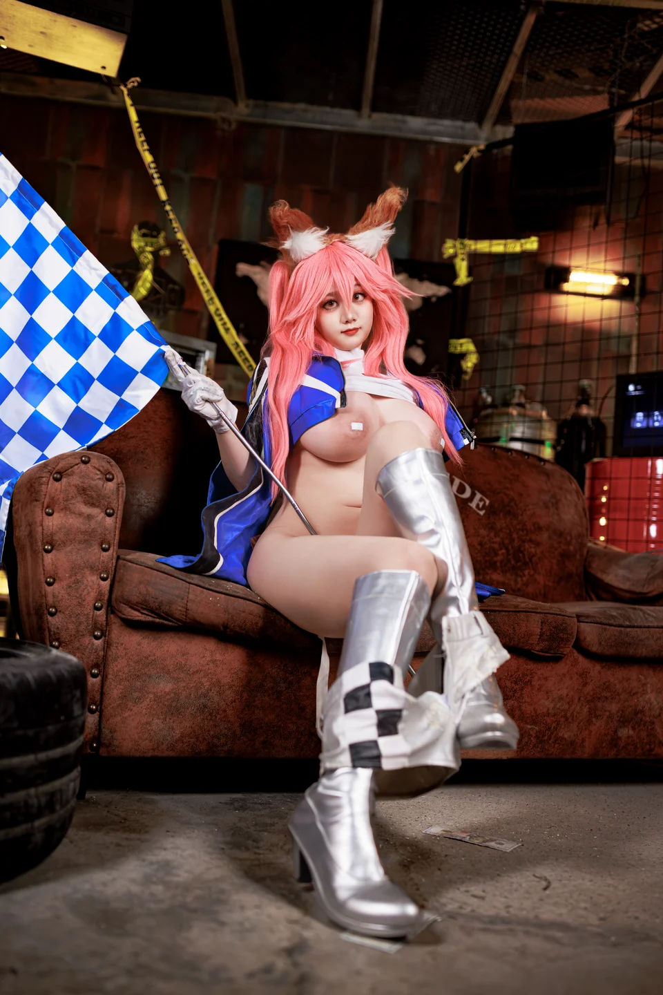a-xue-xue - No.078 Fate/Grand Order Tamamo-no-Mae Racing [90P, (90 photos) - A Xue Xue (阿雪雪) - Photo 27 of 90