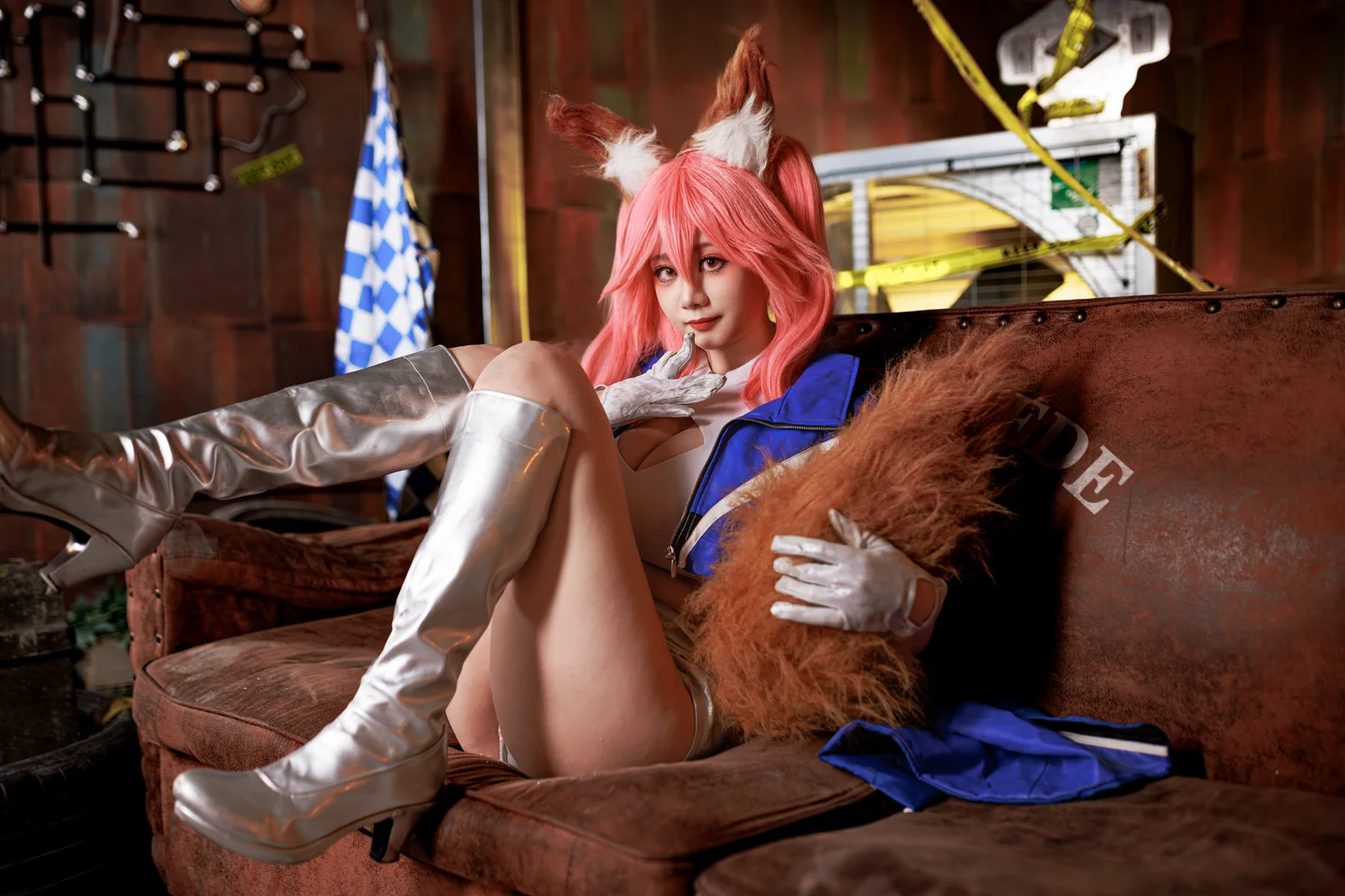 a-xue-xue - No.078 Fate/Grand Order Tamamo-no-Mae Racing [90P, (90 photos) - A Xue Xue (阿雪雪) - Photo 28 of 90
