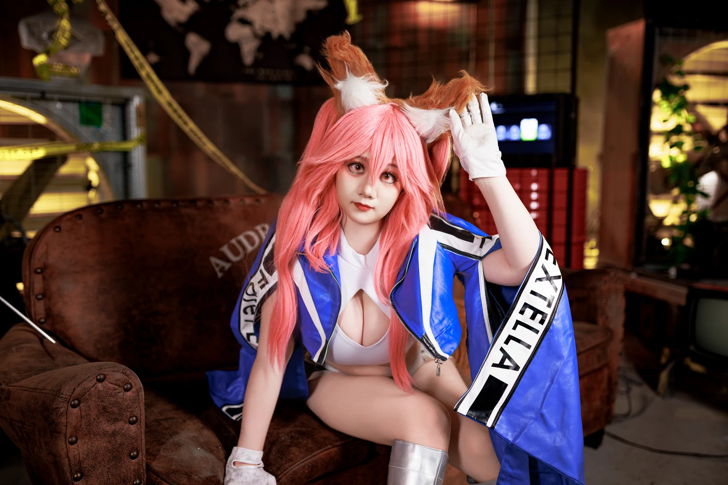 a-xue-xue - No.078 Fate/Grand Order Tamamo-no-Mae Racing [90P, (90 photos) - A Xue Xue (阿雪雪) - Photo 36 of 90