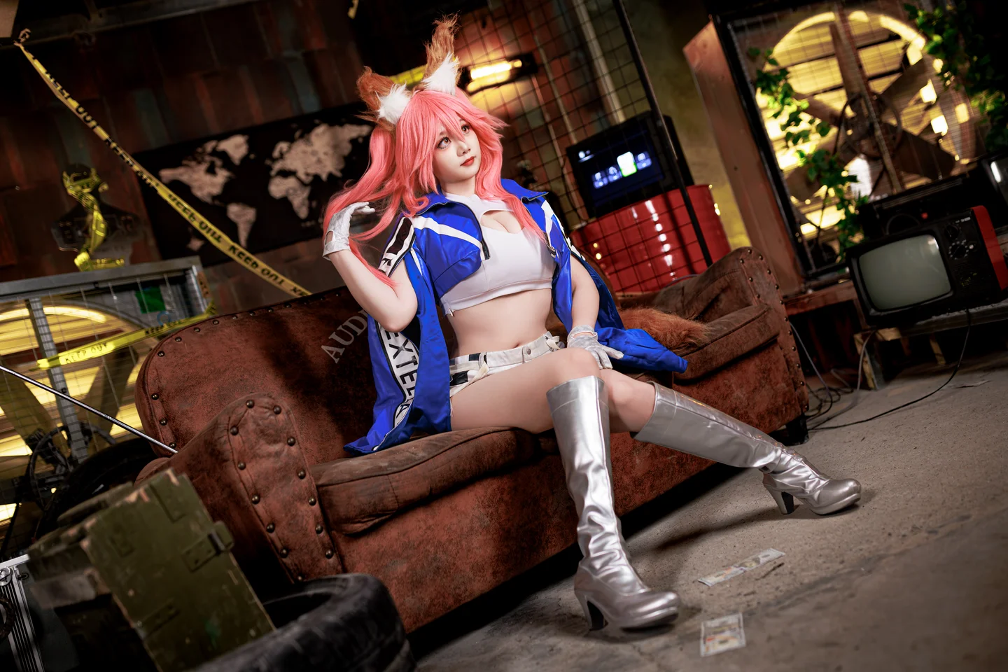 a-xue-xue - No.078 Fate/Grand Order Tamamo-no-Mae Racing [90P, (90 photos) - A Xue Xue (阿雪雪) - Photo 38 of 90