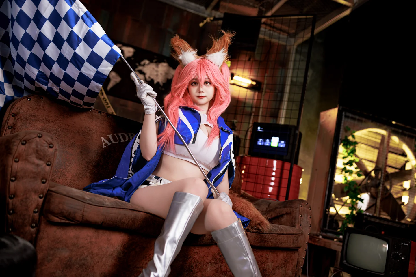 a-xue-xue - No.078 Fate/Grand Order Tamamo-no-Mae Racing [90P, (90 photos) - A Xue Xue (阿雪雪) - Photo 42 of 90