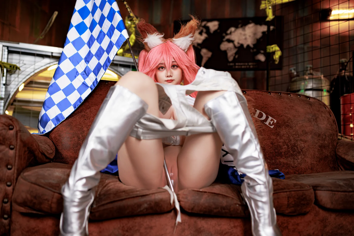 a-xue-xue - No.078 Fate/Grand Order Tamamo-no-Mae Racing [90P, (90 photos) - A Xue Xue (阿雪雪) - Photo 51 of 90