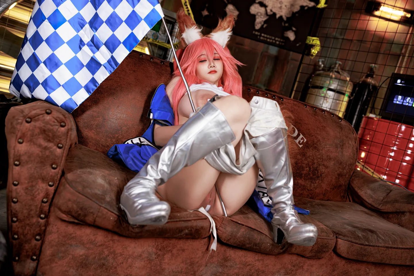 a-xue-xue - No.078 Fate/Grand Order Tamamo-no-Mae Racing [90P, (90 photos) - A Xue Xue (阿雪雪) - Photo 53 of 90