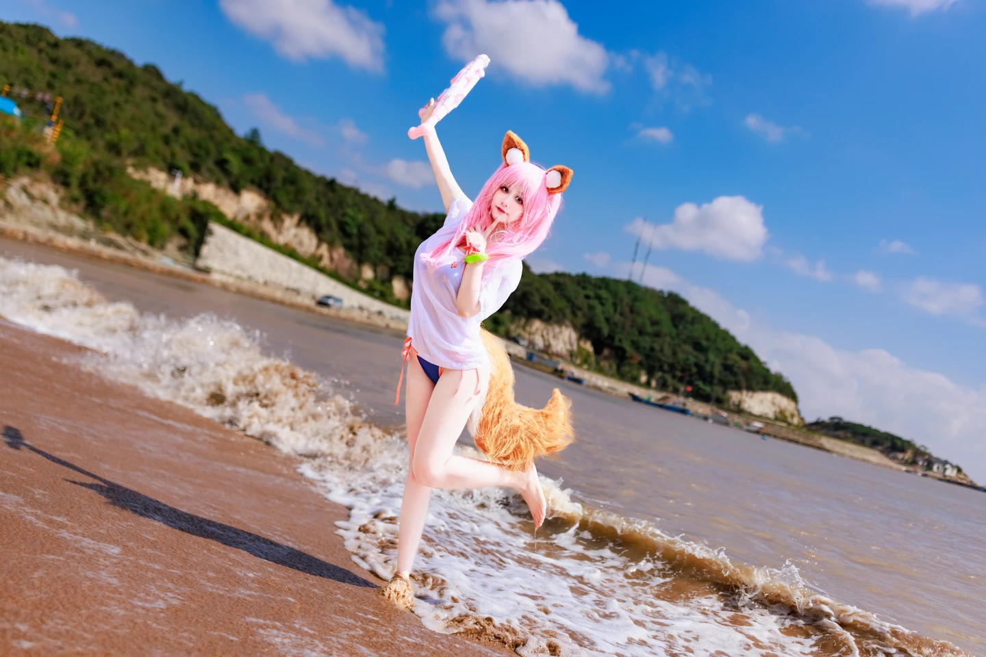 a-xue-xue - No.079 Fate/Grand Order Tamamo (Swimsuit) (76 photos) - A Xue Xue (阿雪雪) - Photo 2 of 76