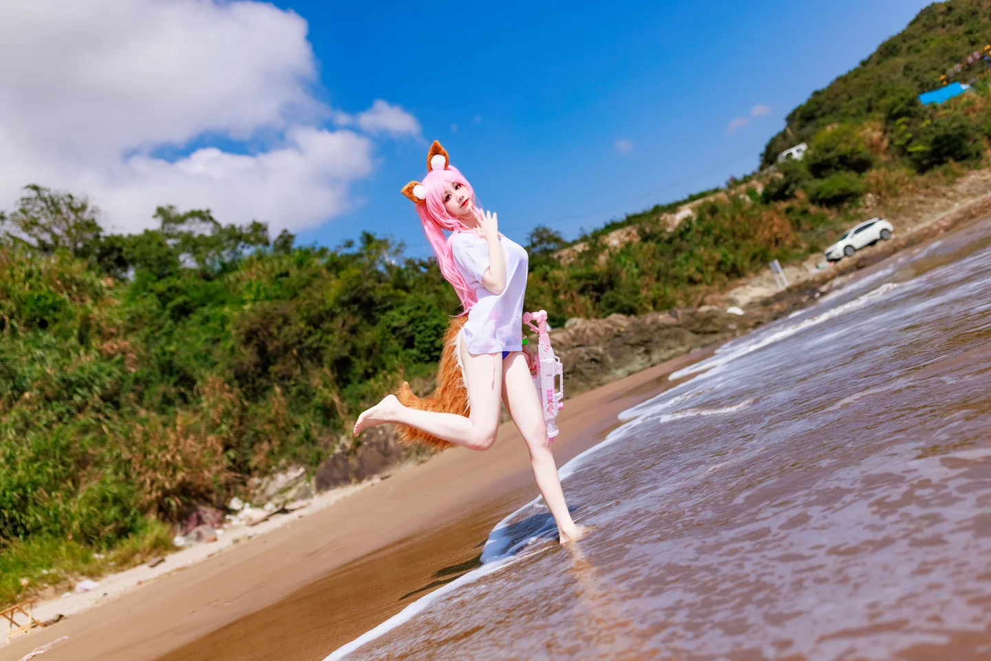 a-xue-xue - No.079 Fate/Grand Order Tamamo (Swimsuit) (76 photos) - A Xue Xue (阿雪雪) - Photo 4 of 76