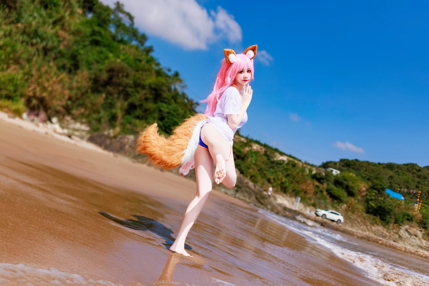 a-xue-xue - No.079 Fate/Grand Order Tamamo (Swimsuit) (76 photos) - A Xue Xue (阿雪雪) - Photo 6 of 76
