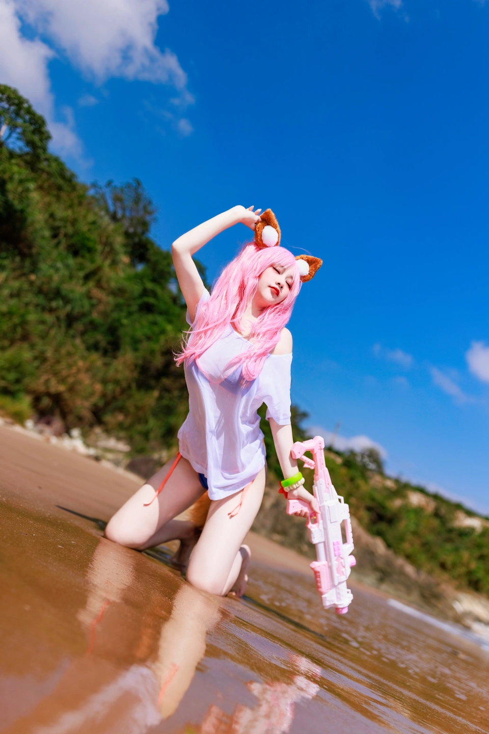 a-xue-xue - No.079 Fate/Grand Order Tamamo (Swimsuit) (76 photos) - A Xue Xue (阿雪雪) - Photo 10 of 76
