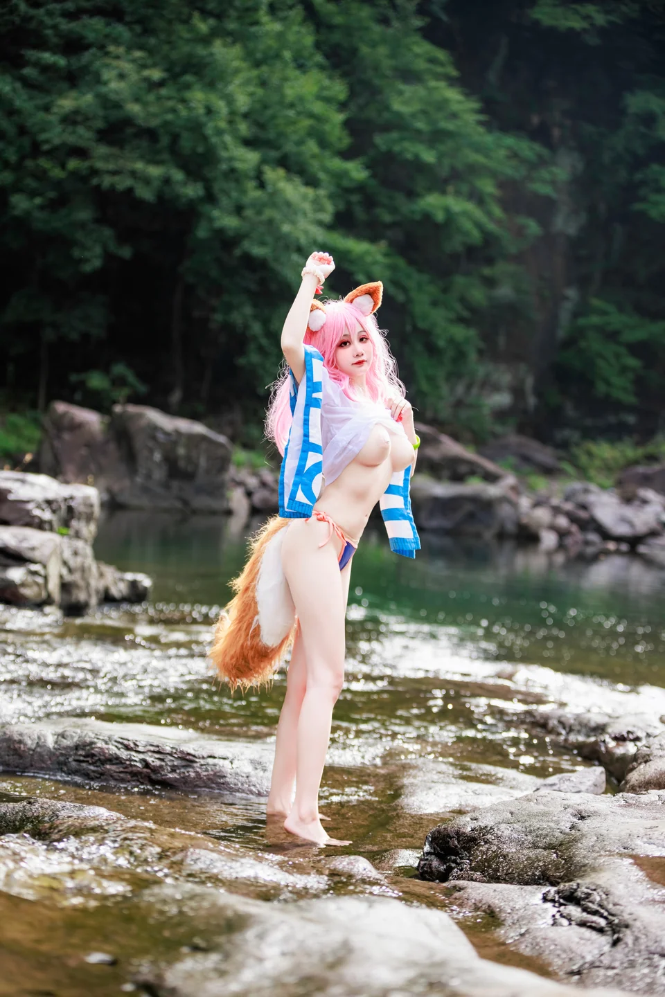 a-xue-xue - No.079 Fate/Grand Order Tamamo (Swimsuit) (76 photos) - A Xue Xue (阿雪雪) - Photo 11 of 76