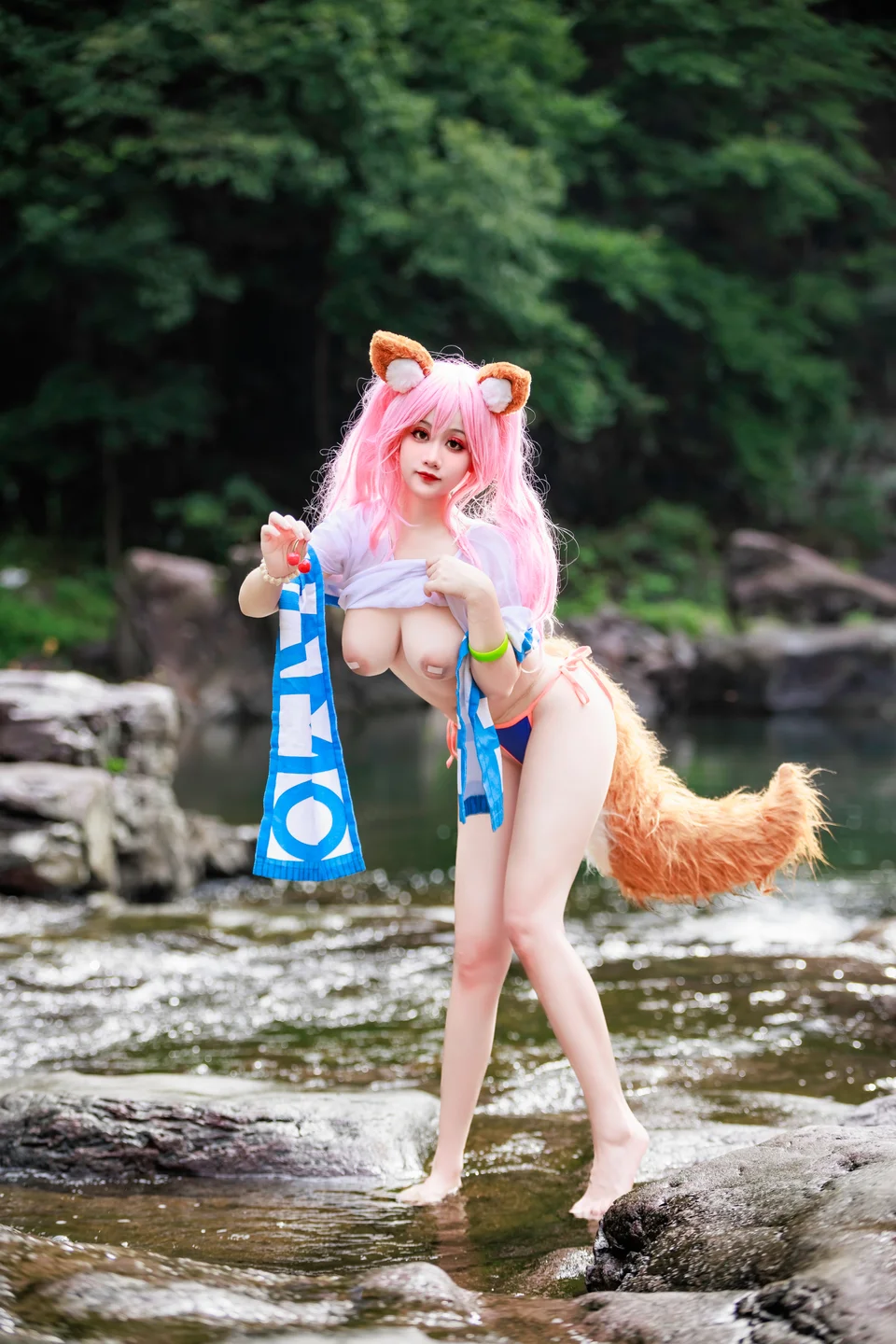 a-xue-xue - No.079 Fate/Grand Order Tamamo (Swimsuit) (76 photos) - A Xue Xue (阿雪雪) - Photo 13 of 76