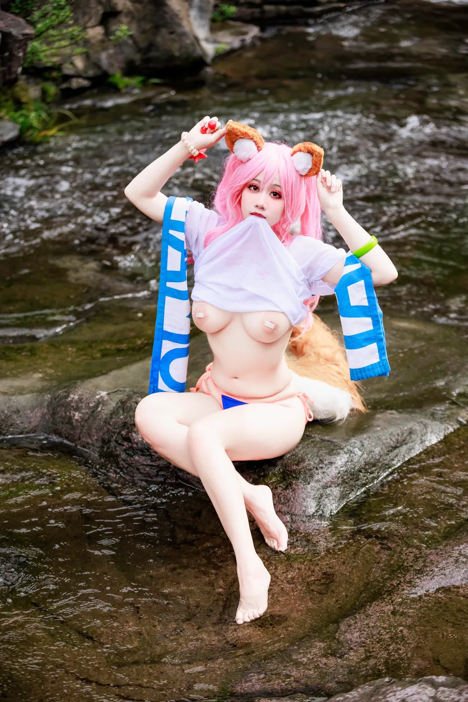 a-xue-xue - No.079 Fate/Grand Order Tamamo (Swimsuit) (76 photos) - A Xue Xue (阿雪雪) - Photo 27 of 76