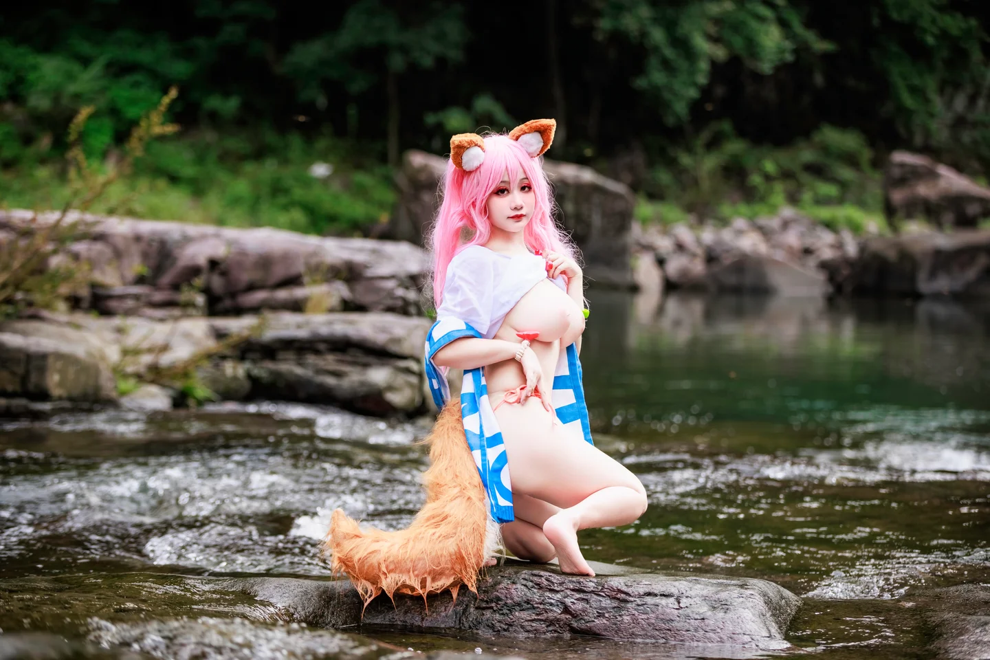 a-xue-xue - No.079 Fate/Grand Order Tamamo (Swimsuit) (76 photos) - A Xue Xue (阿雪雪) - Photo 33 of 76