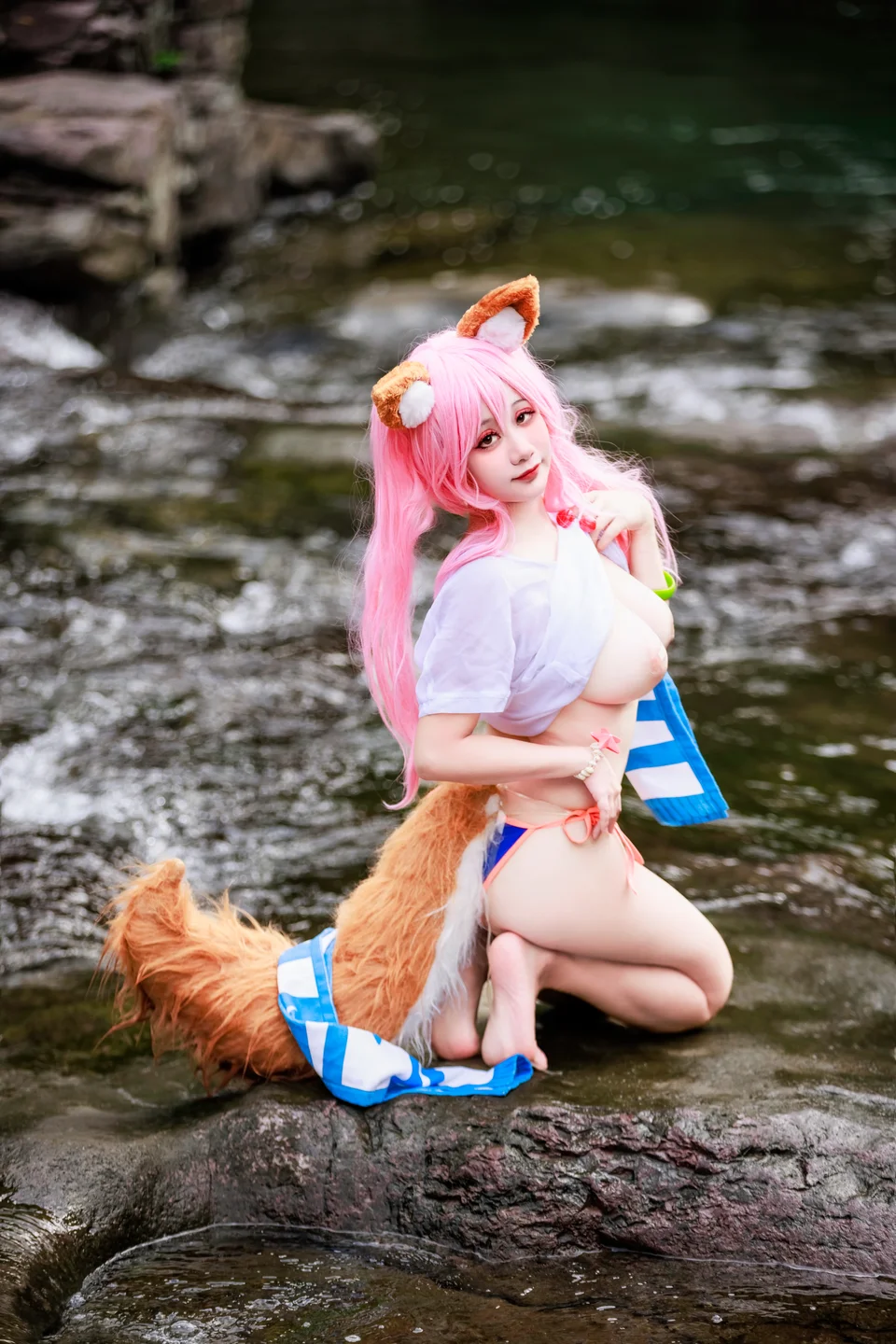 a-xue-xue - No.079 Fate/Grand Order Tamamo (Swimsuit) (76 photos) - A Xue Xue (阿雪雪) - Photo 35 of 76