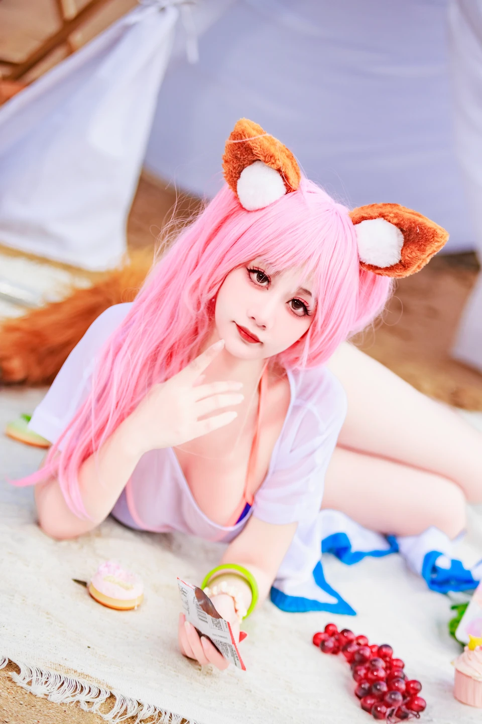 a-xue-xue - No.079 Fate/Grand Order Tamamo (Swimsuit) (76 photos) - A Xue Xue (阿雪雪) - Photo 38 of 76