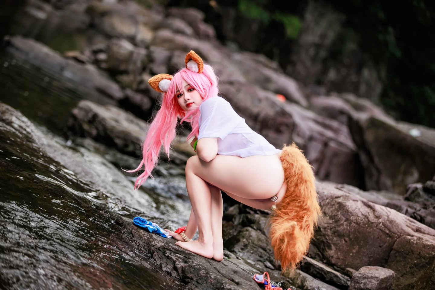 a-xue-xue - No.079 Fate/Grand Order Tamamo (Swimsuit) (76 photos) - A Xue Xue (阿雪雪) - Photo 47 of 76