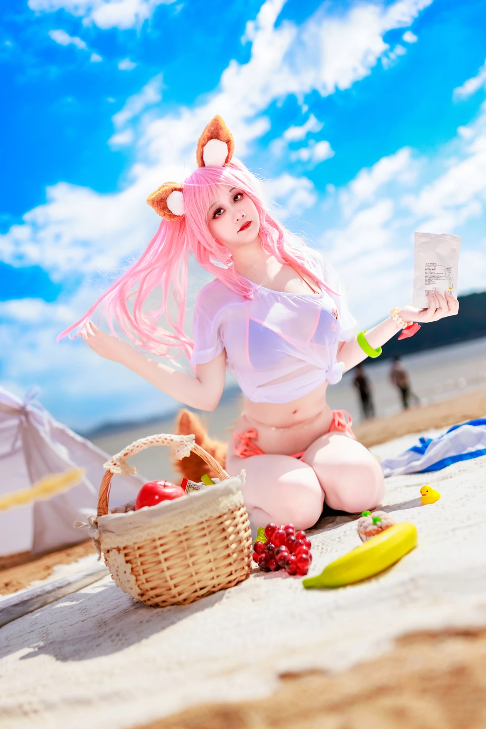 a-xue-xue - No.079 Fate/Grand Order Tamamo (Swimsuit) (76 photos) - A Xue Xue (阿雪雪) - Photo 50 of 76