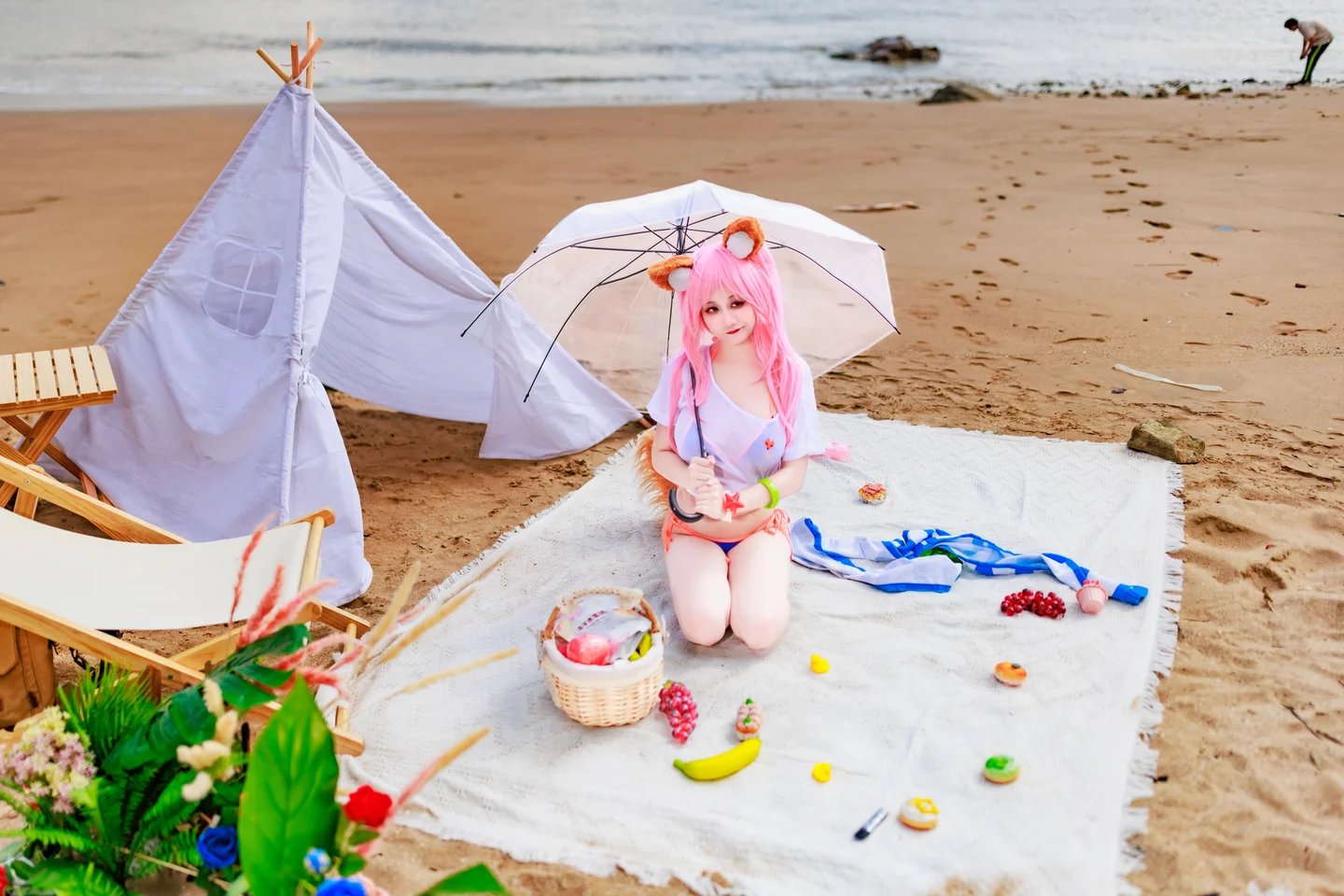 a-xue-xue - No.079 Fate/Grand Order Tamamo (Swimsuit) (76 photos) - A Xue Xue (阿雪雪) - Photo 52 of 76
