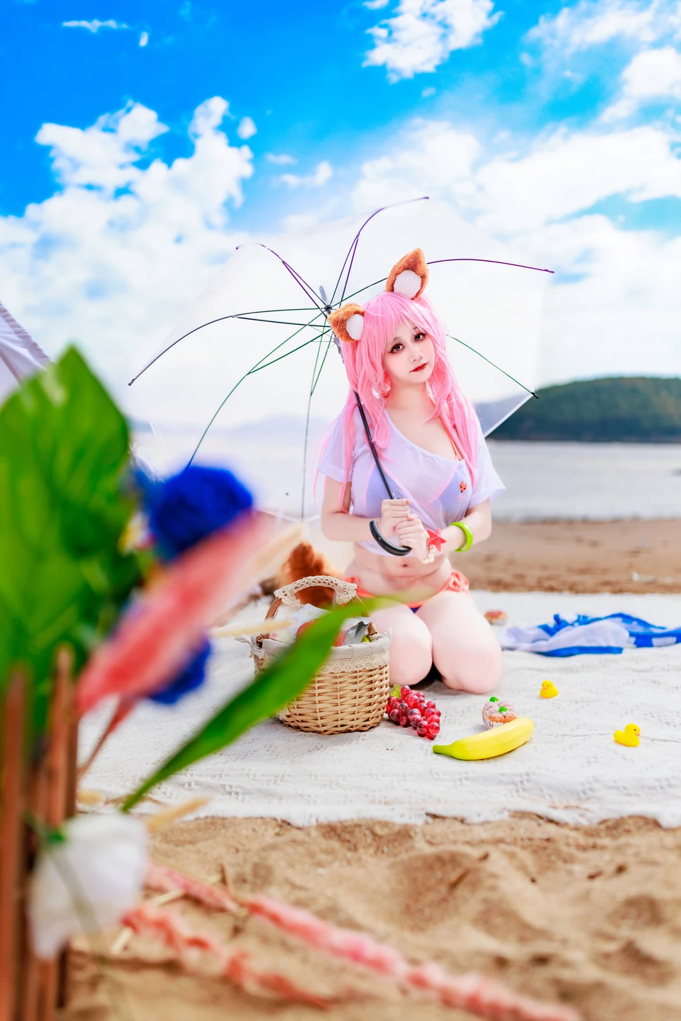 a-xue-xue - No.079 Fate/Grand Order Tamamo (Swimsuit) (76 photos) - A Xue Xue (阿雪雪) - Photo 54 of 76