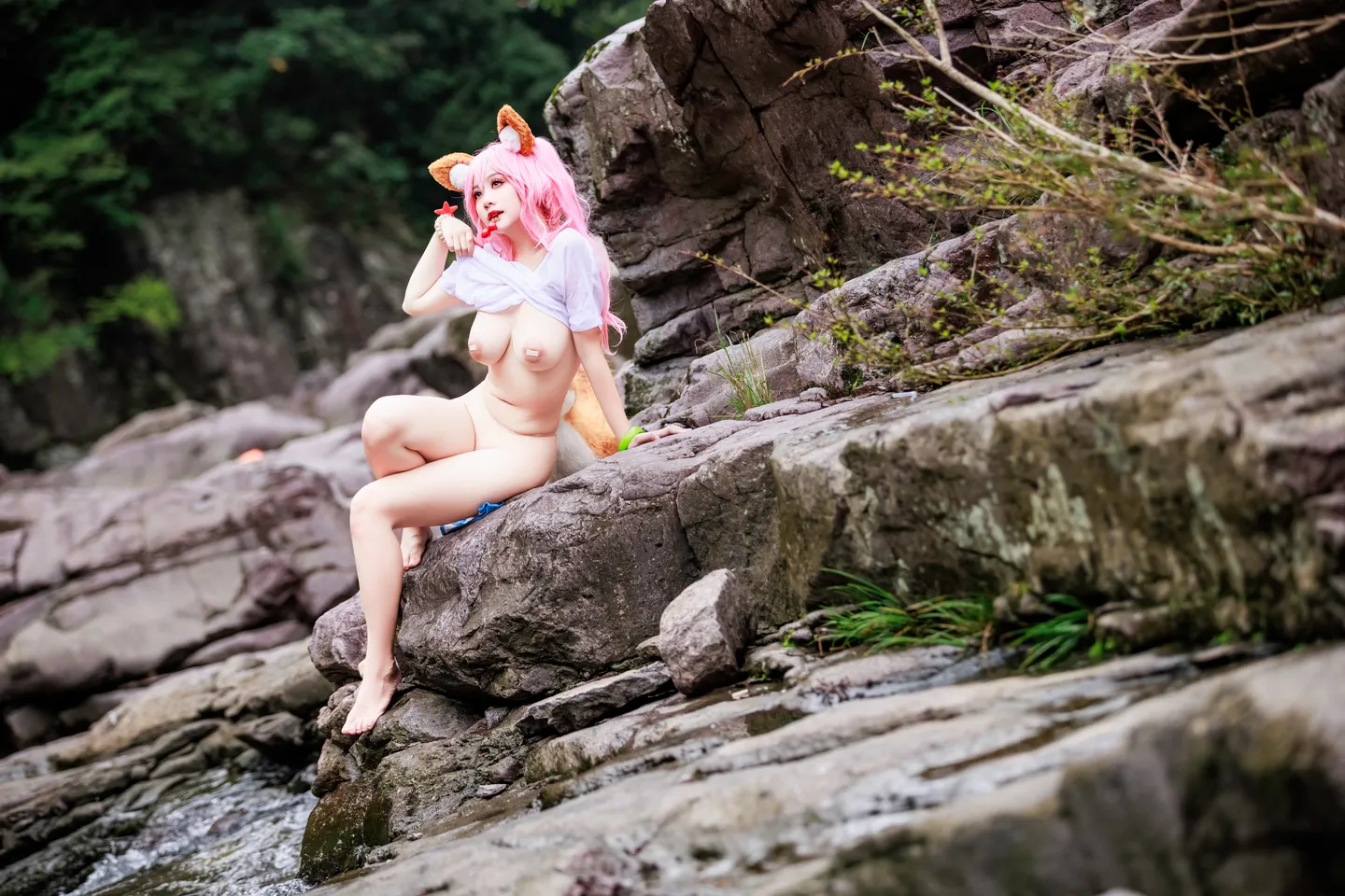 a-xue-xue - No.079 Fate/Grand Order Tamamo (Swimsuit) (76 photos) - A Xue Xue (阿雪雪) - Photo 55 of 76