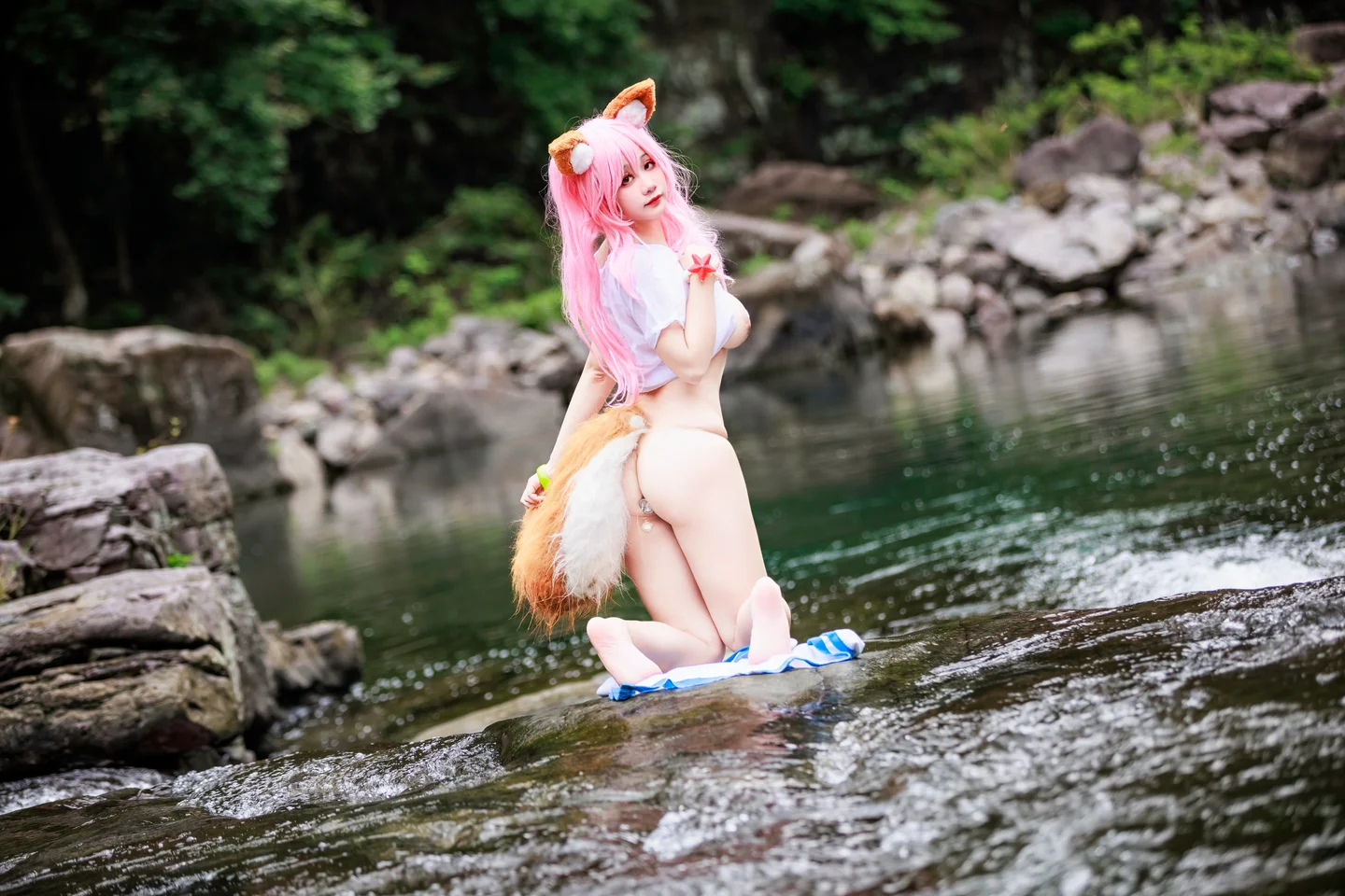 a-xue-xue - No.079 Fate/Grand Order Tamamo (Swimsuit) (76 photos) - A Xue Xue (阿雪雪) - Photo 63 of 76