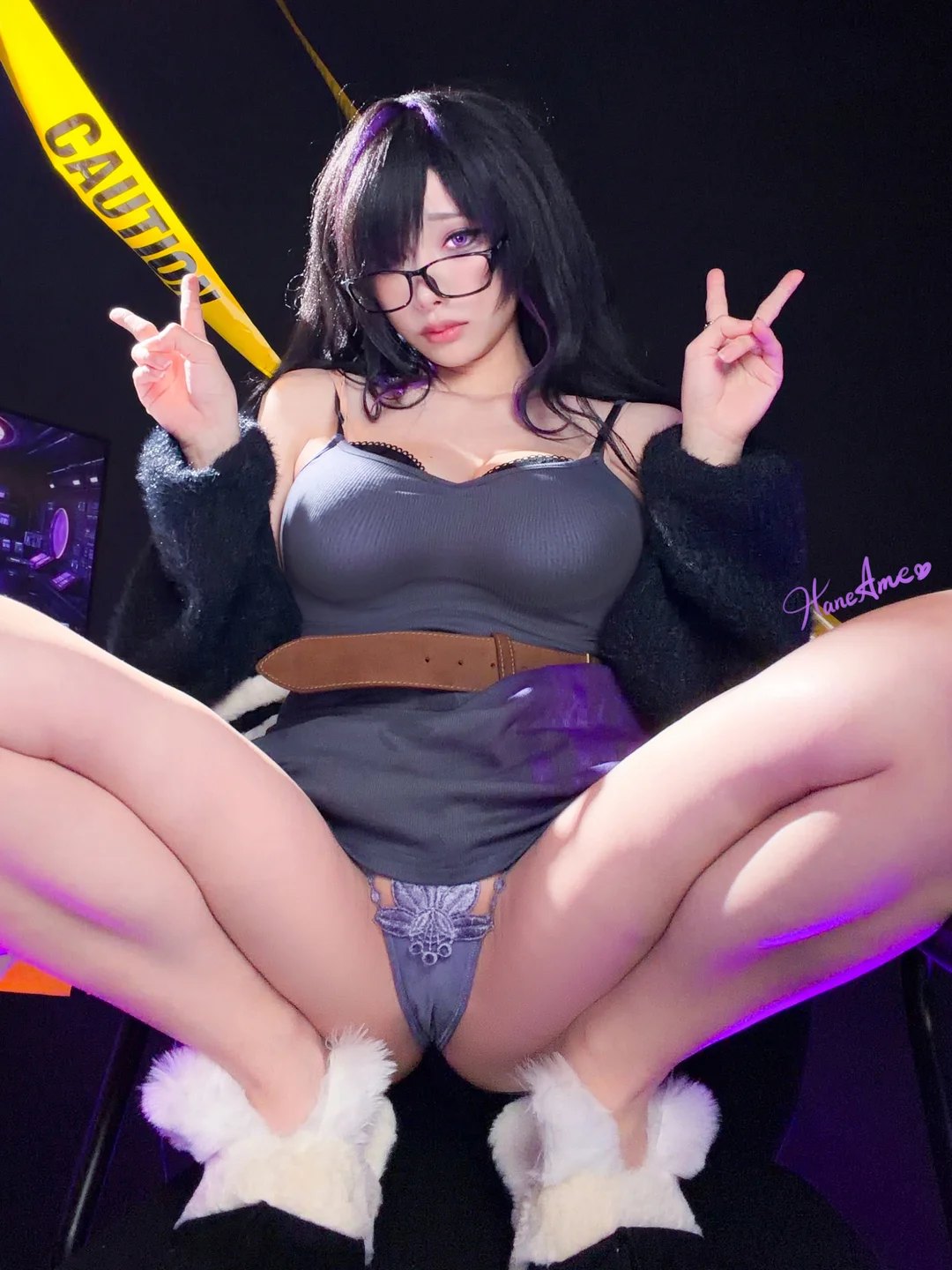 HaneAme - NIKKE: Goddess of Victory: NIKKE Label Ruby [41P, (41 photos) - Yu Bo_haneame (雨波_HaneAme) - Photo 36 of 41