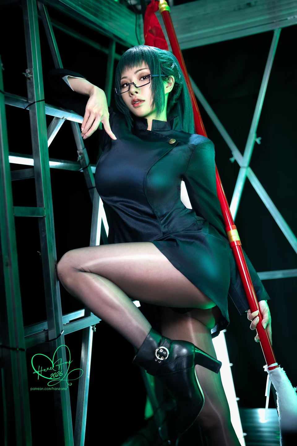 HaneAme Jujutsu Kaisen Maki Zenin (41 photos) - Yu Bo_haneame (雨波_HaneAme) - Photo 19 of 41