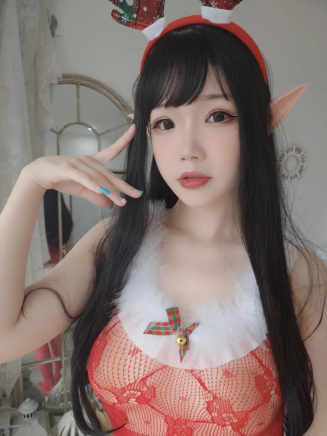 Xueqing Astra - No.103 2020 Christmas Selfie (140 photos) - Xue Qing Astra (雪晴Astra) - Photo 11 of 140