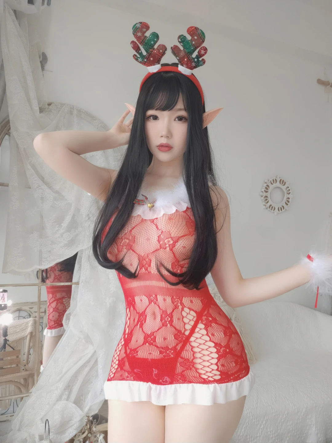 Xueqing Astra - No.103 2020 Christmas Selfie (140 photos) - Xue Qing Astra (雪晴Astra) - Photo 15 of 140