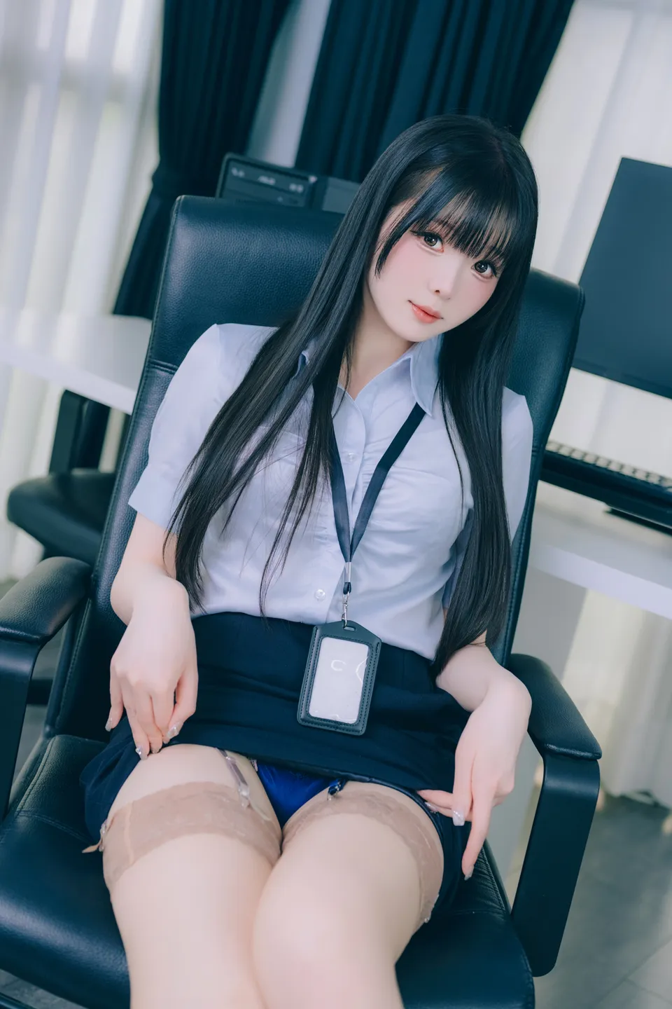 Shimo' Secret Office Vol.02 (139 photos) - Shuang Yue Shimo (霜月shimo) - Photo 6 of 139