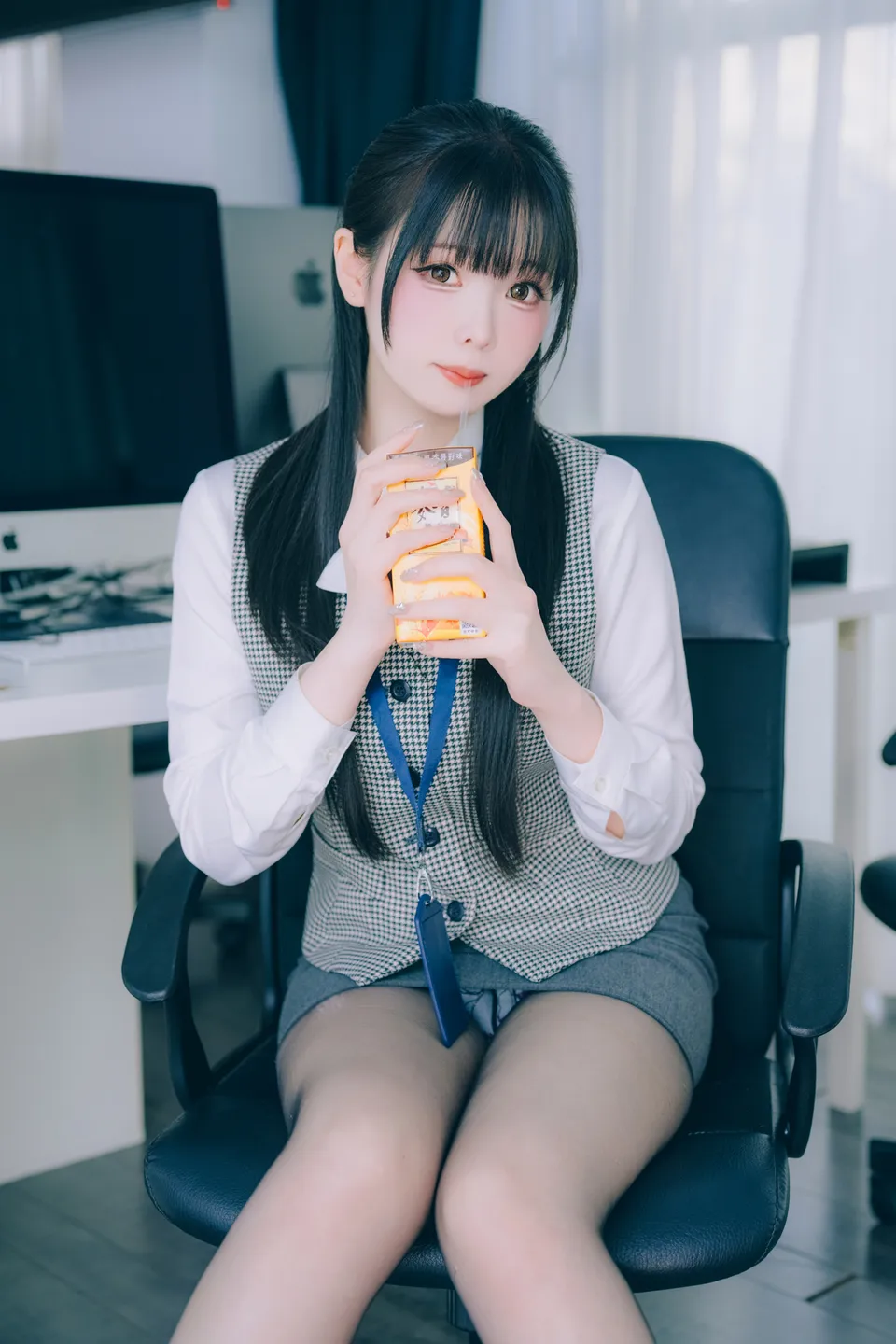 Shimo' Secret Office Vol.02 (139 photos) - Shuang Yue Shimo (霜月shimo) - Photo 45 of 139