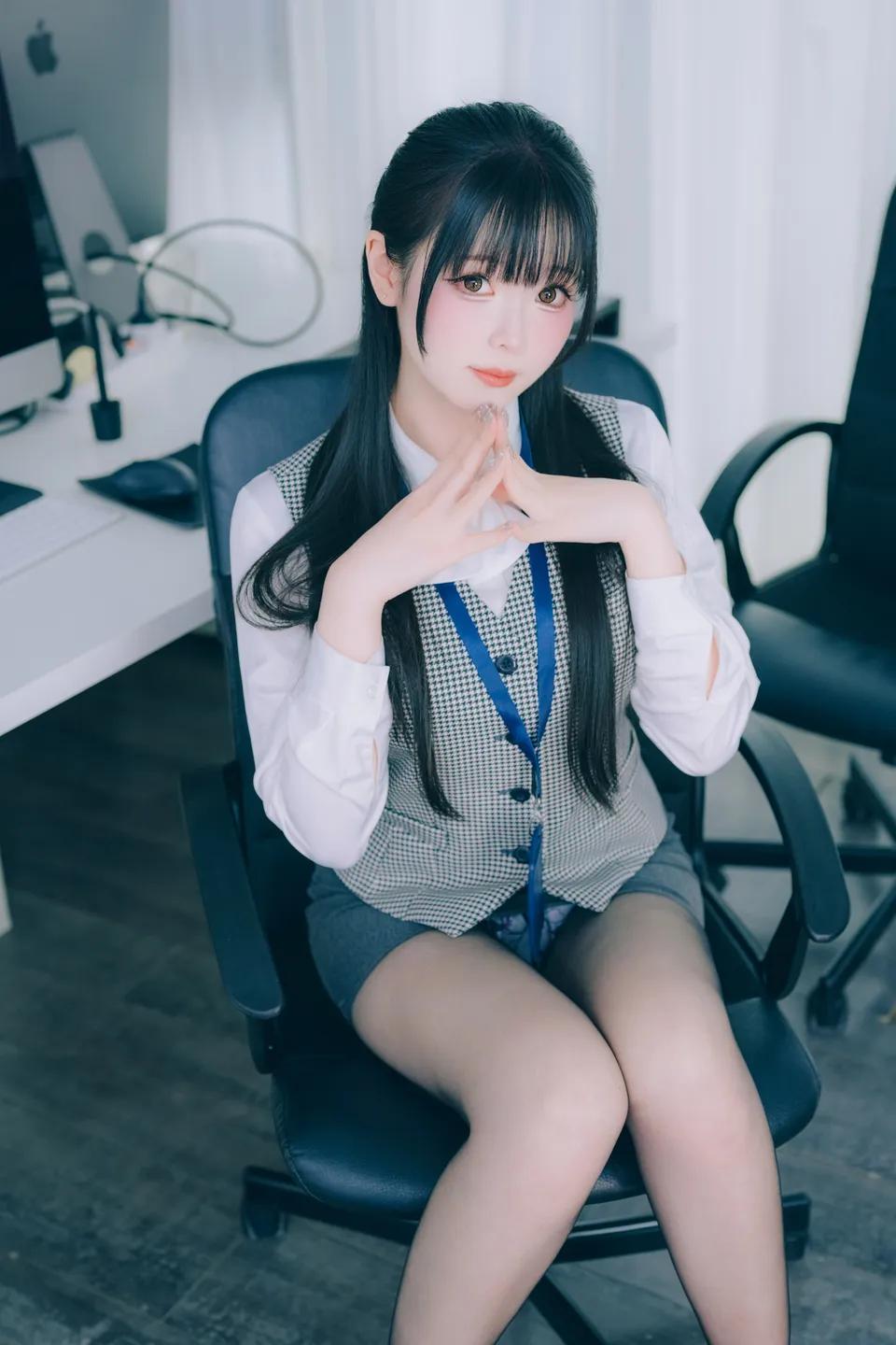 Shimo' Secret Office Vol.02 (139 photos) - Shuang Yue Shimo (霜月shimo) - Photo 47 of 139