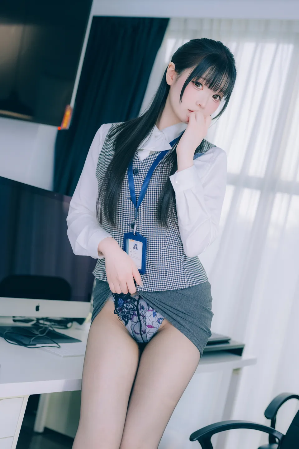 Shimo' Secret Office Vol.02 (139 photos) - Shuang Yue Shimo (霜月shimo) - Photo 49 of 139