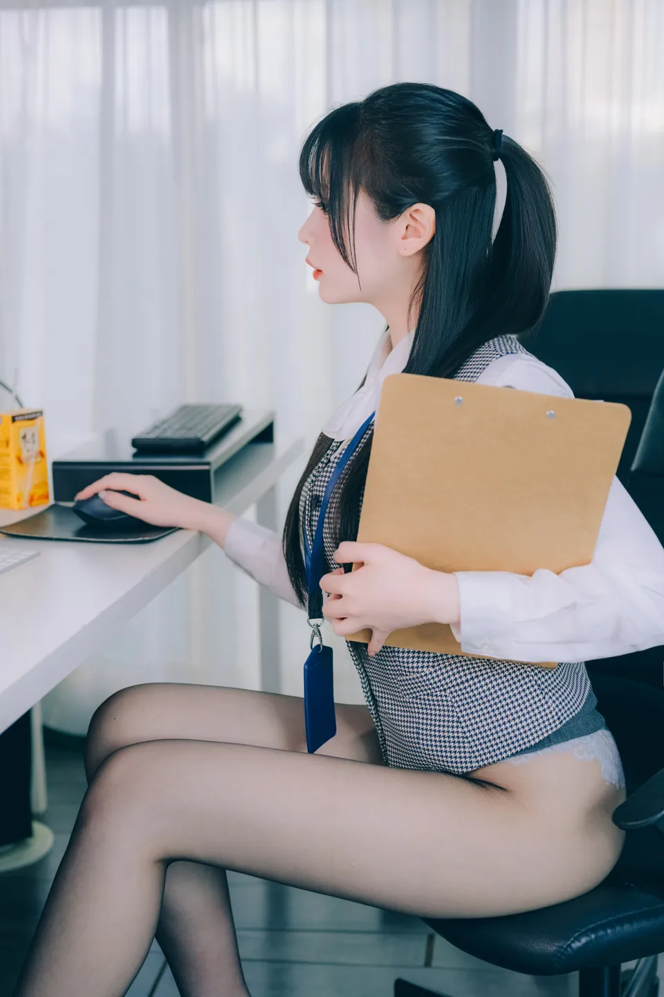 Shimo' Secret Office Vol.02 (139 photos) - Shuang Yue Shimo (霜月shimo) - Photo 50 of 139