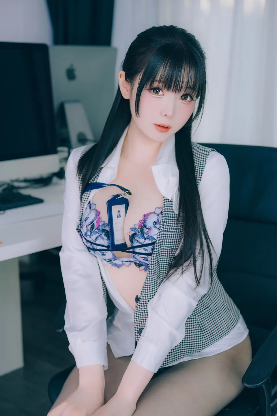 Shimo' Secret Office Vol.02 (139 photos) - Shuang Yue Shimo (霜月shimo) - Photo 63 of 139
