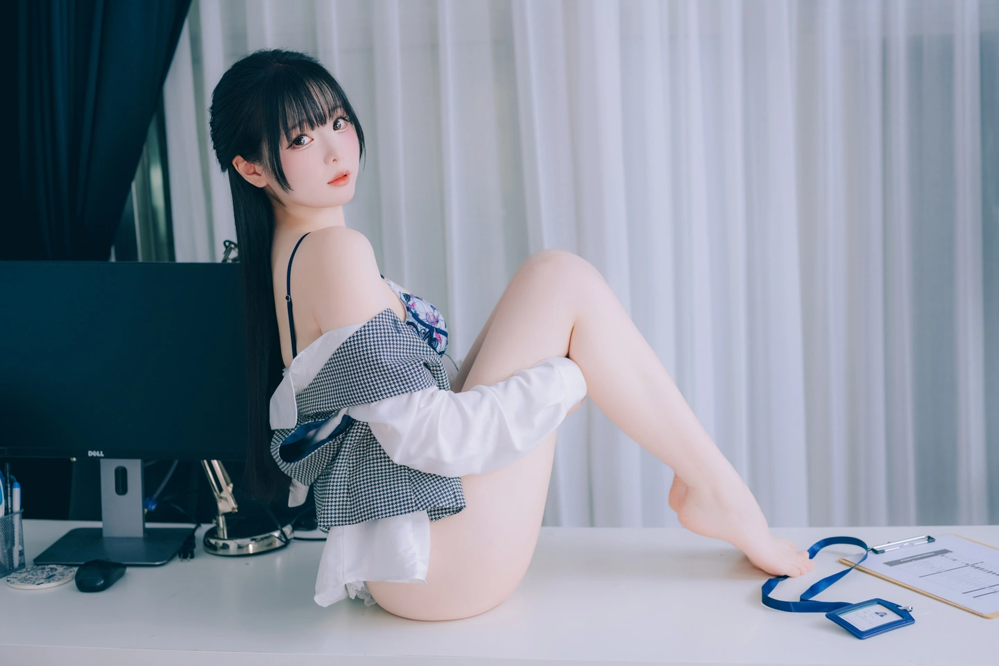 Shimo' Secret Office Vol.02 (139 photos) - Shuang Yue Shimo (霜月shimo) - Photo 75 of 139