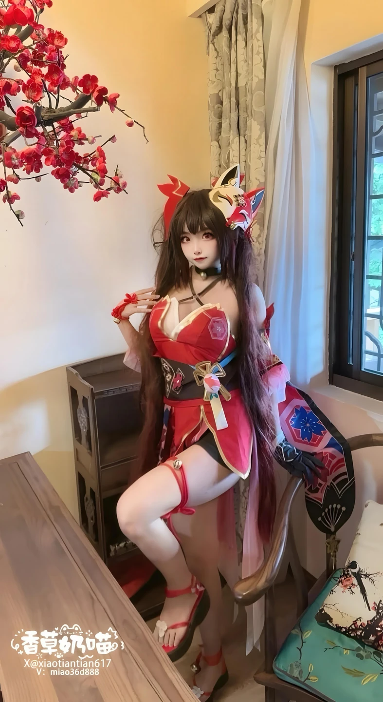 Xiang Cao Nai Miao - No.003 Fireworks [70P,9V-3.97GB]01 (70 photos) - Xiang Cao Nai Miao (香草奶喵) - Photo 4 of 70