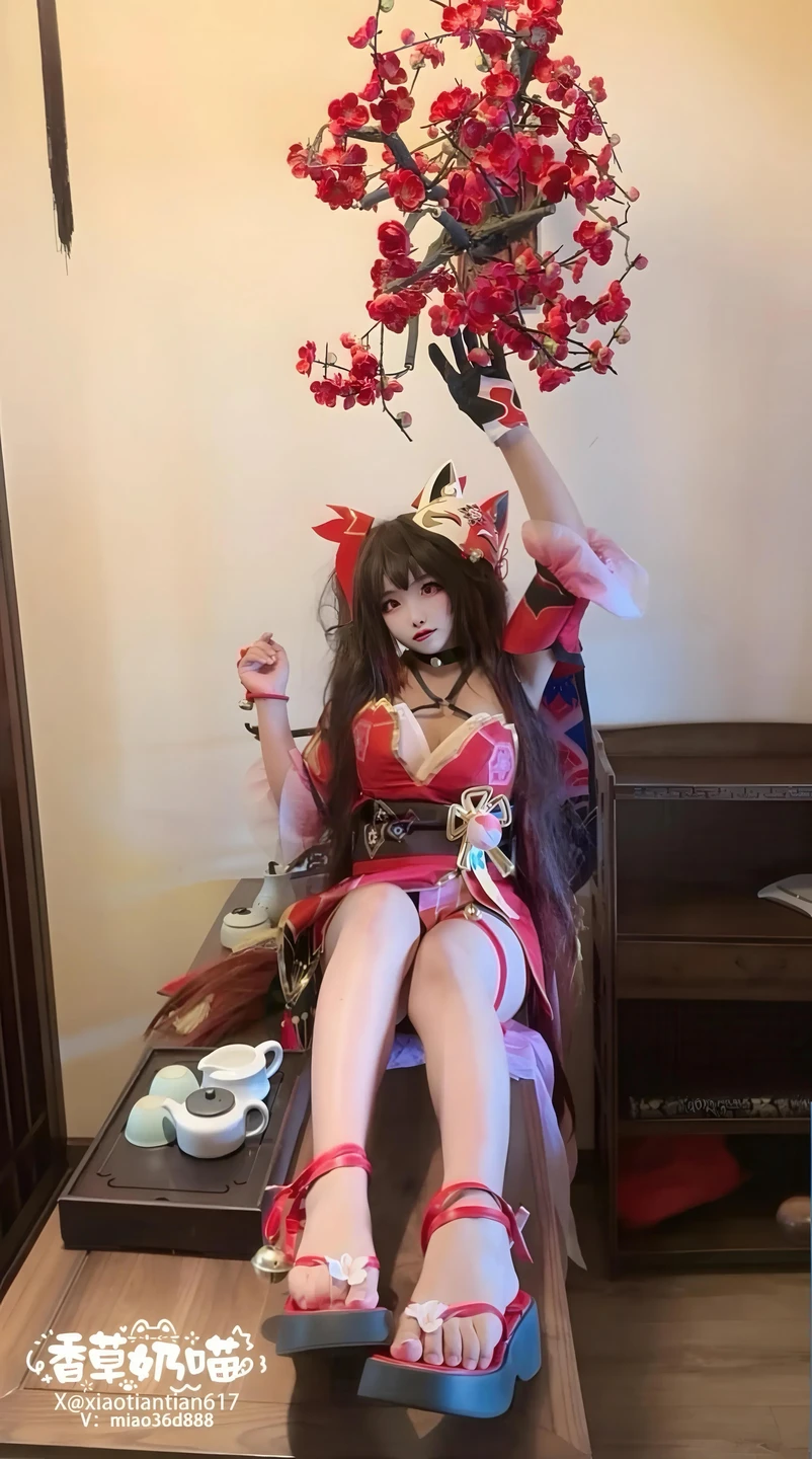 Xiang Cao Nai Miao - No.003 Fireworks [70P,9V-3.97GB]01 (70 photos) - Xiang Cao Nai Miao (香草奶喵) - Photo 12 of 70