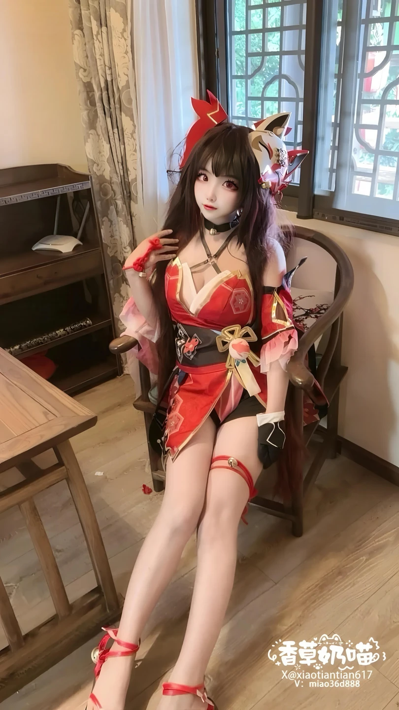 Xiang Cao Nai Miao - No.003 Fireworks [70P,9V-3.97GB]01 (70 photos) - Xiang Cao Nai Miao (香草奶喵) - Photo 16 of 70