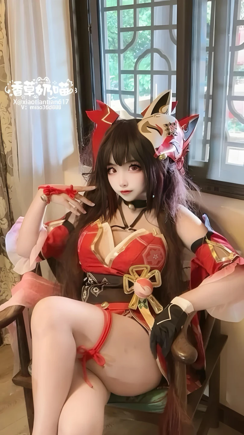 Xiang Cao Nai Miao - No.003 Fireworks [70P,9V-3.97GB]01 (70 photos) - Xiang Cao Nai Miao (香草奶喵) - Photo 18 of 70