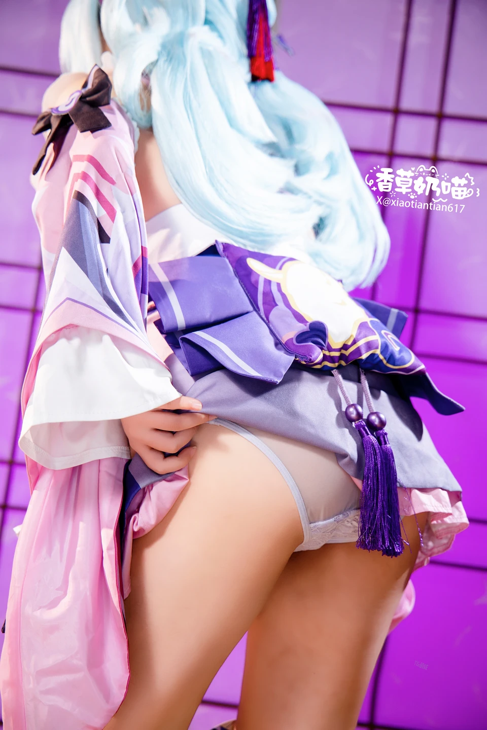 Xiang Cao Nai Miao - No.011 Dreamy Moon Yuzuriha (169 photos) - Xiang Cao Nai Miao (香草奶喵) - Photo 35 of 169