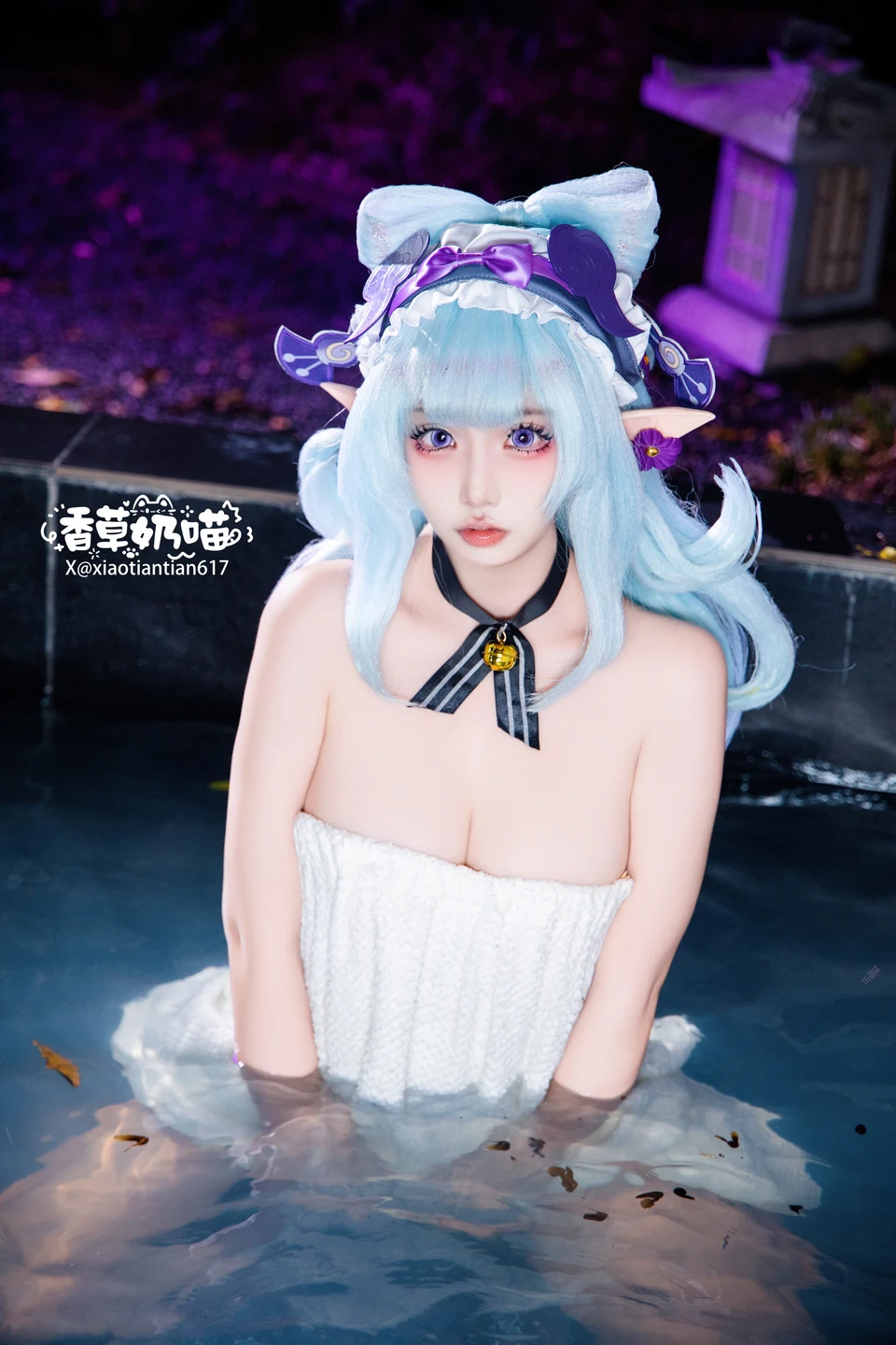 Xiang Cao Nai Miao - No.011 Dreamy Moon Yuzuriha (169 photos) - Xiang Cao Nai Miao (香草奶喵) - Photo 144 of 169
