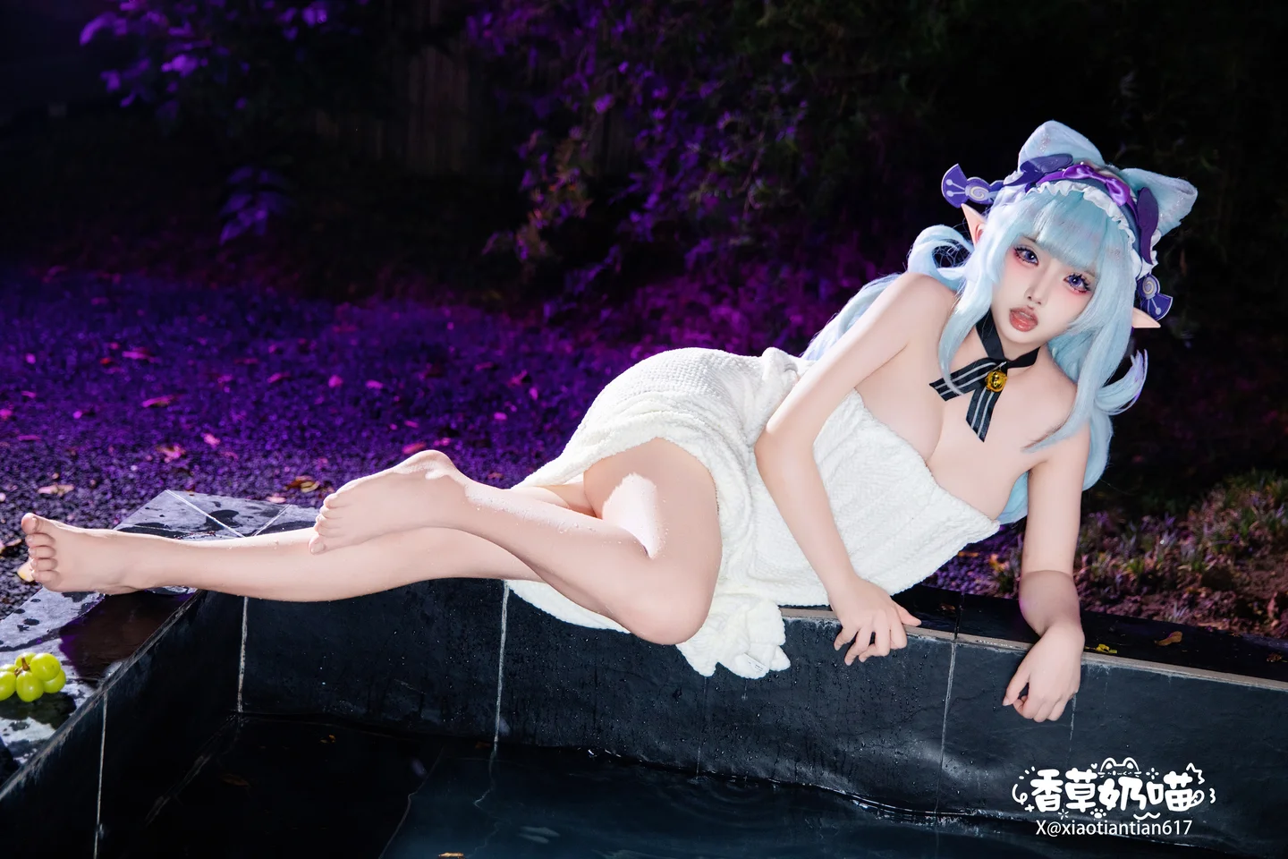 Xiang Cao Nai Miao - No.011 Dreamy Moon Yuzuriha (169 photos) - Xiang Cao Nai Miao (香草奶喵) - Photo 146 of 169