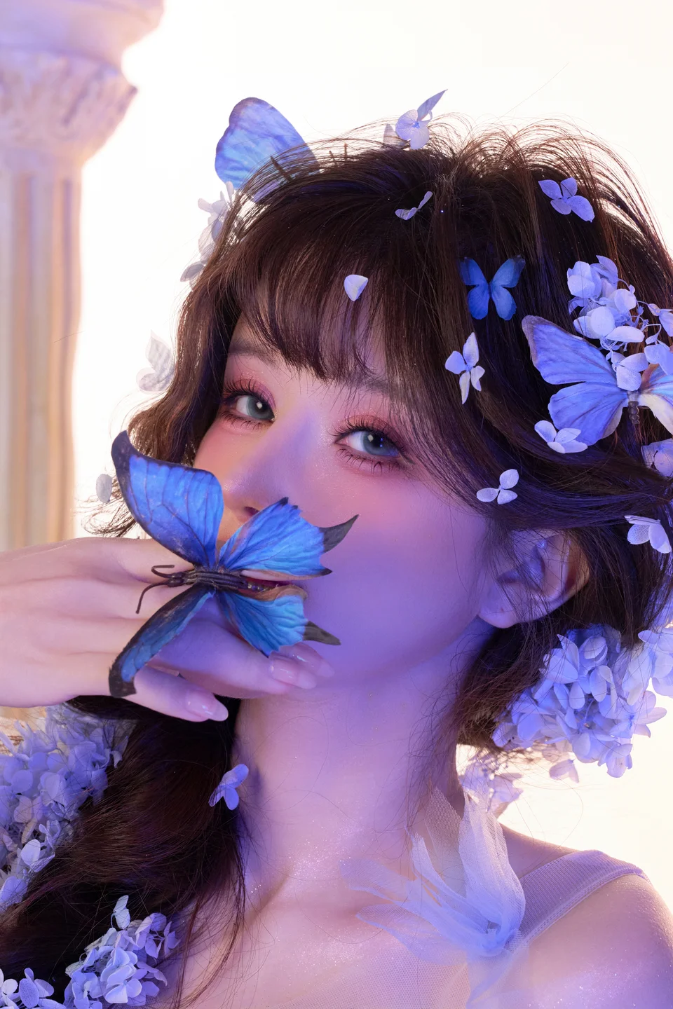 Lu Basui baby - No.111 Butterfly Dream Gown [78P, (78 photos) - Lu Ba Sui Baby (鹿八岁baby) - Photo 1 of 78