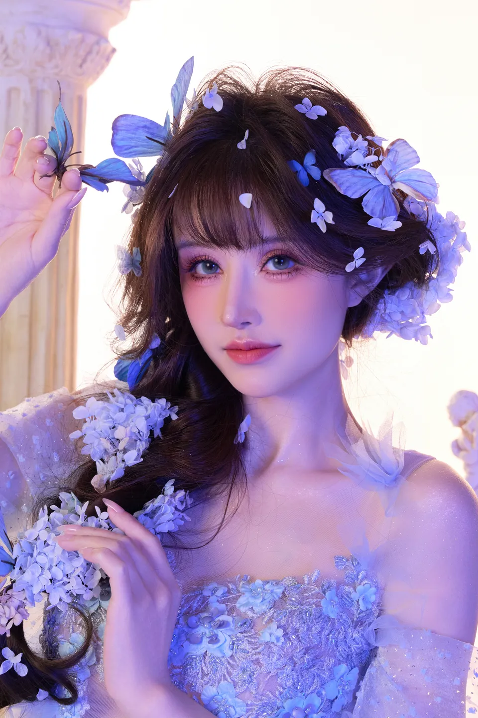 Lu Basui baby - No.111 Butterfly Dream Gown [78P, (78 photos) - Lu Ba Sui Baby (鹿八岁baby) - Photo 2 of 78