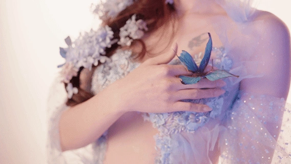 Lu Basui baby - No.111 Butterfly Dream Gown [78P, (78 photos) - Lu Ba Sui Baby (鹿八岁baby) - Photo 65 of 78