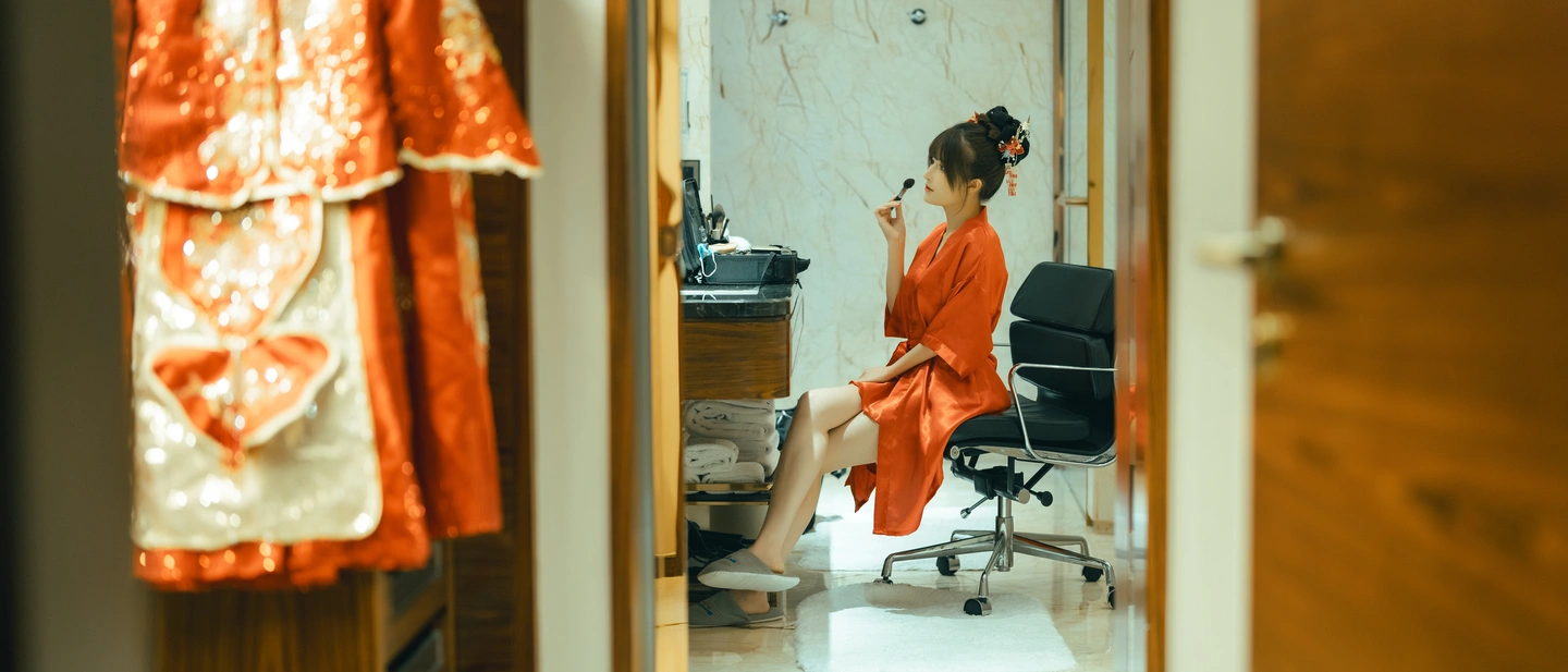 Lu Basui baby - No.112 Newlywed Little Story [108P, (108 photos) - Lu Ba Sui Baby (鹿八岁baby) - Photo 1 of 108