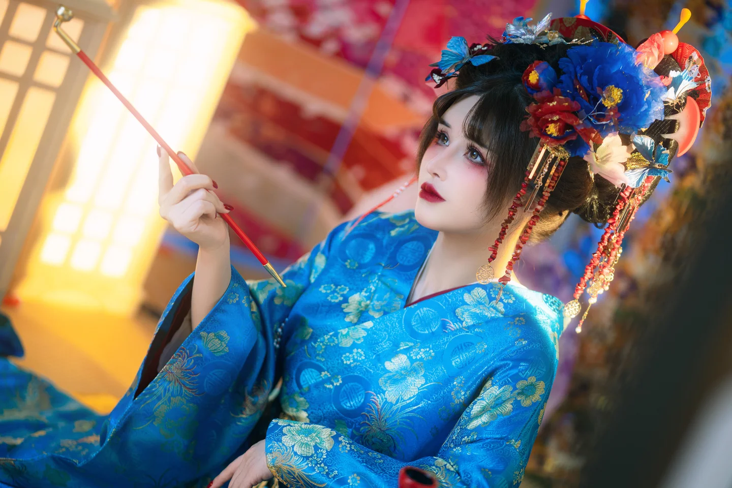 Lu Ba Sui Baby - No.113 Hanakotoba no Matsuro [149P, (149 photos) - Lu Ba Sui Baby (鹿八岁baby) - Photo 9 of 149