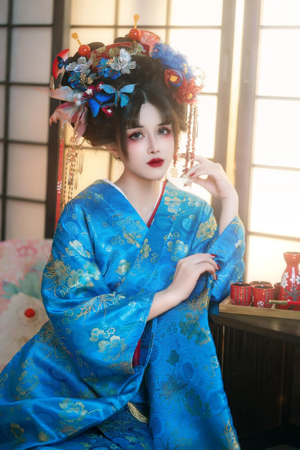 Lu Ba Sui Baby - No.113 Hanakotoba no Matsuro [149P, (149 photos) - Lu Ba Sui Baby (鹿八岁baby) - Photo 11 of 149